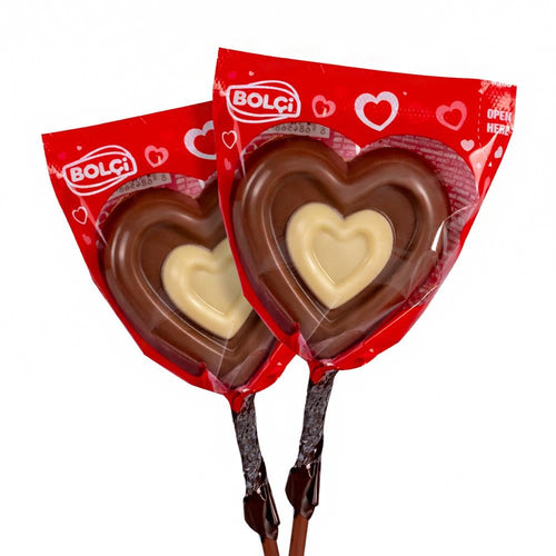 Bolçi Kalp Lolipop Çikolata 24 Gr