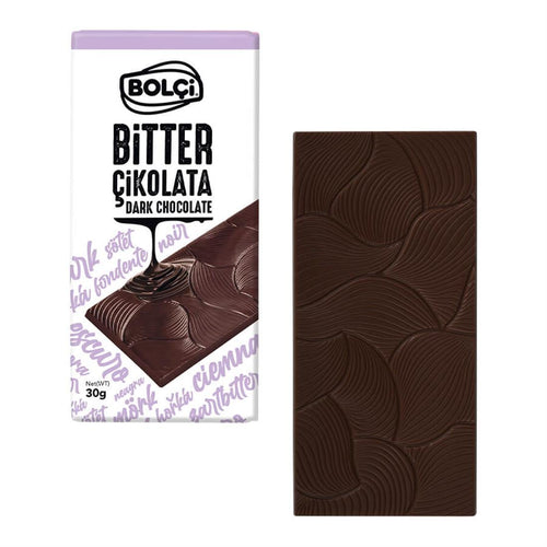 Bolçi Bitter Tablet Çikolata 30 Gr